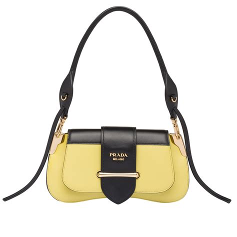 Prada Sidonie Leather Shoulder Bag on SALE 